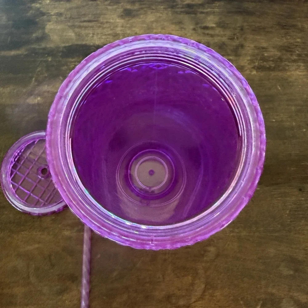 2023 Starbucks Jeweled Taffy Iridescent Pink Purple Tumbler 24oz Venti Cup‎